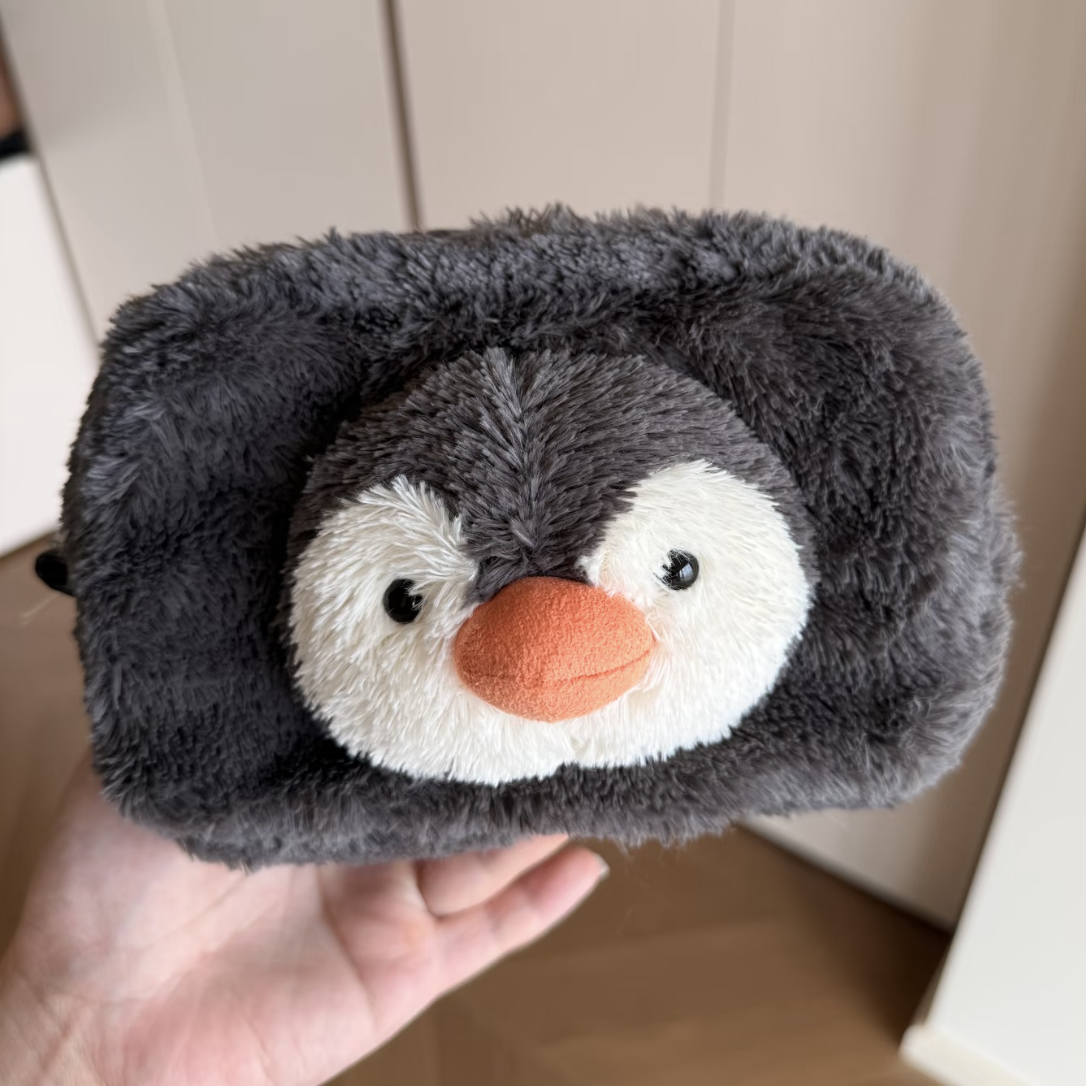 英国手袋系列巴塞罗熊花生企鹅笔袋化妆包手袋零钱包礼物儿童学生