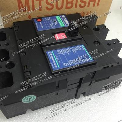 原装正品 三菱MITSUBISHI 断路器 空气开关NF225-CW 3P 200A 现货