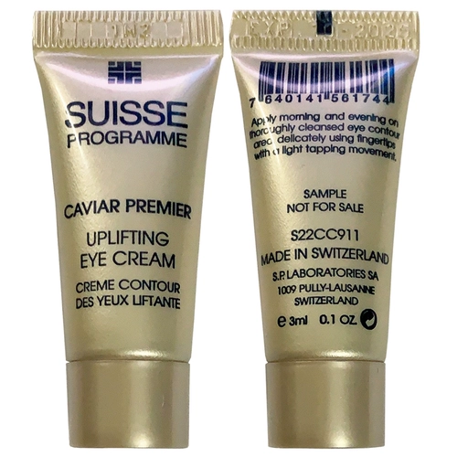 Разглаживающий крем для глаз, осветляющий красный (черный) чай, 3 мл, против морщин, против темных кругов под глазами, пробник