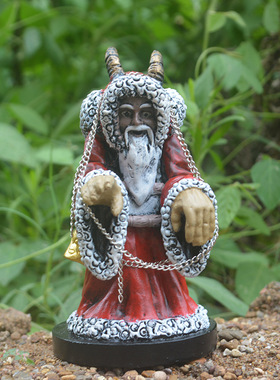 跨境新品潮流人物Krampus雕塑 庭院花园摆件装饰品树脂工艺品雕像