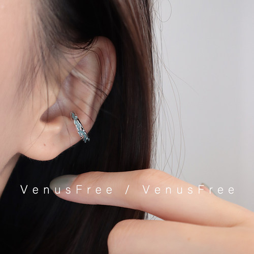 VenusFree耳夹925纯银无需耳洞
