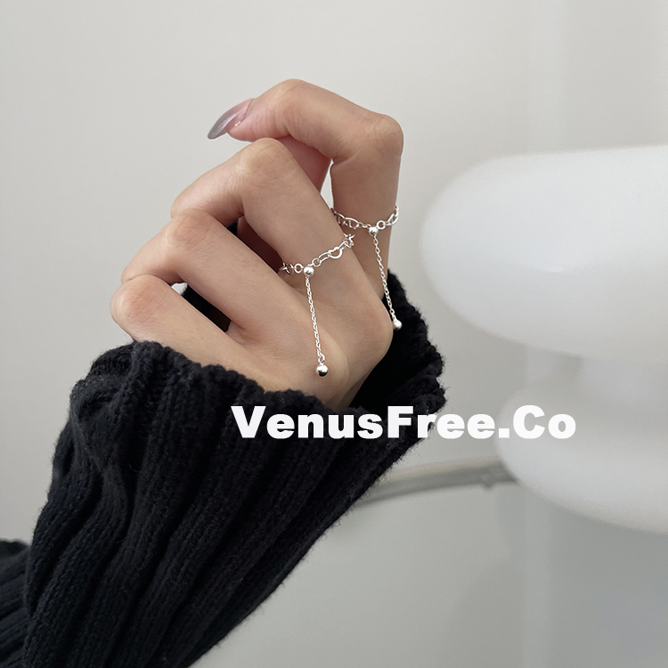 韩国ins好质感可调节长流苏链条