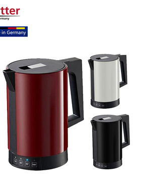 德国品质ritter高品质电热水壶保温瓶超大功率隔热红色智能控温