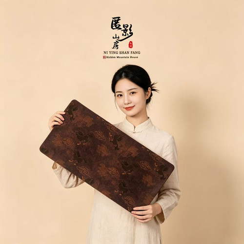 轻奢宋锦防水防烫茶席大号茶席