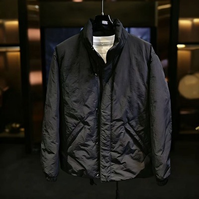 羽绒服男士2025冬季新款休闲保暖立领鸭绒外套潮流韩版宽松上衣潮