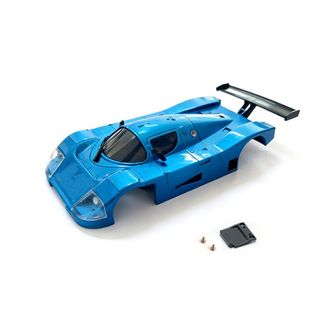 经典配色1:28奔驰索伯勒芒蓝色玩具车98MM轴距MINI-Z MR03蚊车壳