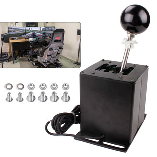 赛车游戏模拟器手排挡挂挡器仿真变速器兼容罗技G27G29图马T300