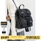 布朗日记 简着 原创 扎染黑灰废土风复古大容量百搭口袋双肩背包