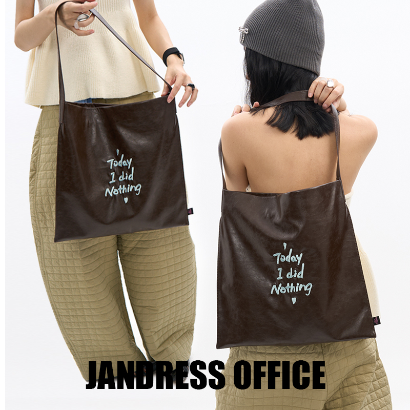 简着25SS原创单肩大容量购物袋