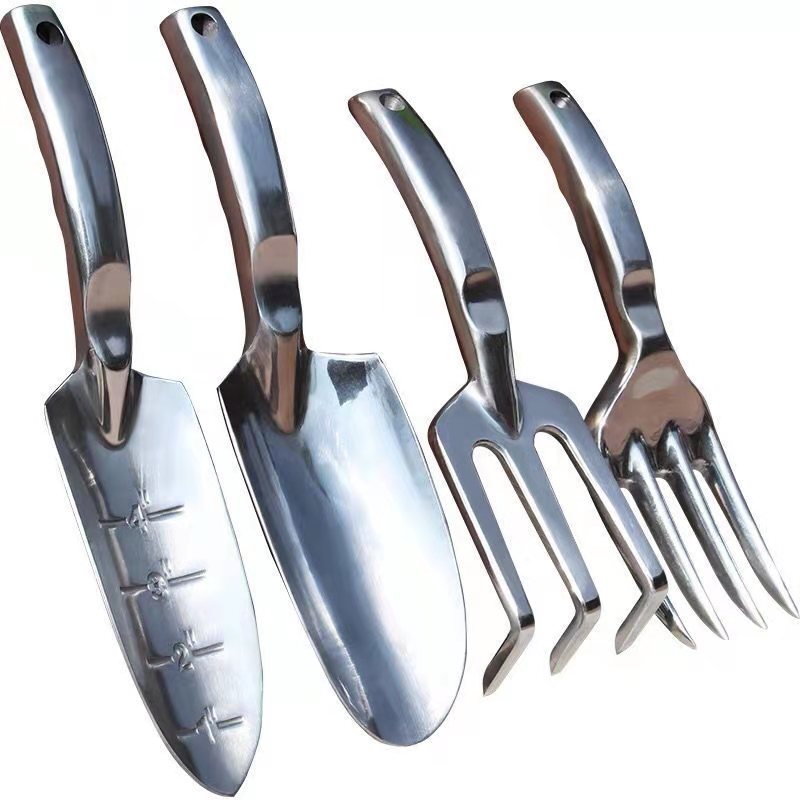 园艺工具加厚三件套家用阳台花园户外盆栽种菜养花松土耙铲叉包邮