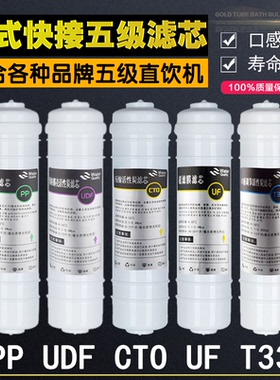 韩式一体滤芯PP棉CTO活性炭T33