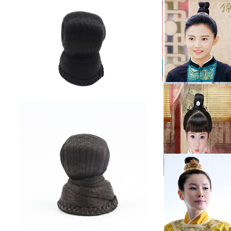 影楼古装假发儿童发髻古风公子侠发包/丸子