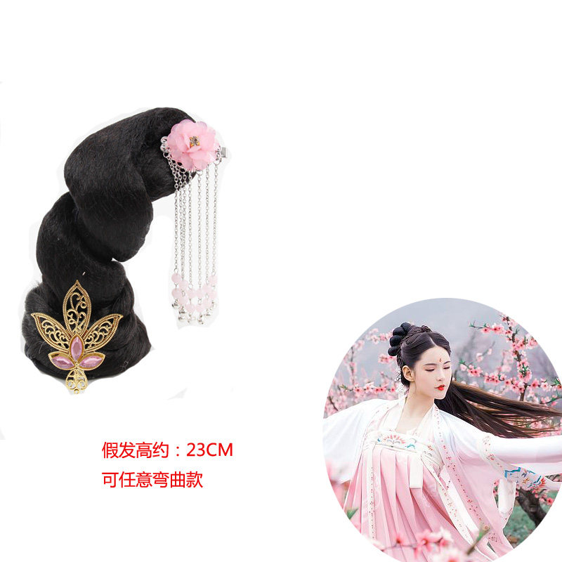 热卖盘子女人坊古装假发影楼簪花其它假发