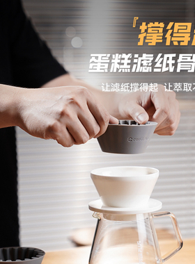 coffeeplus手冲咖啡蛋糕滤纸神器神奇滤纸搭配