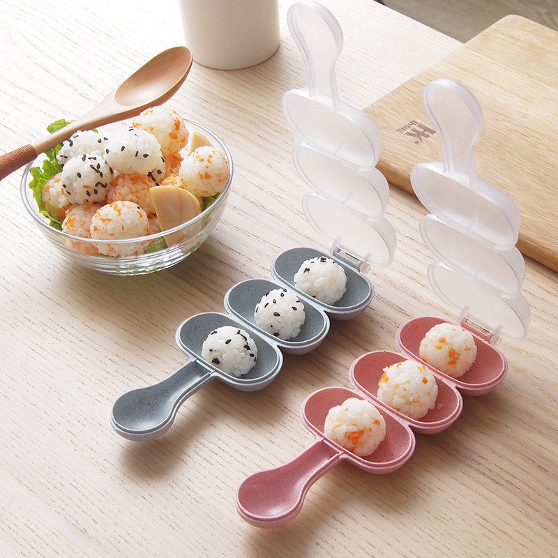 摇饭团神器儿童摇摇乐做米饭团diy模具摇一摇喂宝宝喂饭吃饭神器