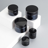 化妆品避光面霜盒粉底液分装 瓶玻璃乳液瓶小样空瓶子旅行便携套装