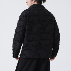 秋季新中式 金属盘扣风流苏休闲夹克外套男女上衣 JK621 P118图片