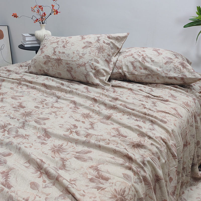 直播专享—100汉麻印花床单9支加厚