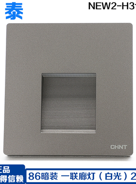 正泰 86型 一联廊灯 公共走廊小夜灯 NEW2-H31906 白光廊灯