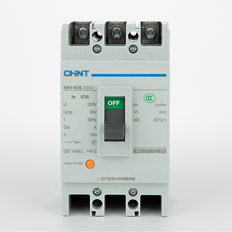 塑壳断路器NM1-63S正泰