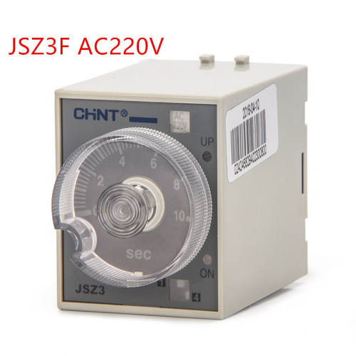 正泰JSZ3F 10S 断电延时开关 60S(ST3P) 延迟继电器 AC220V