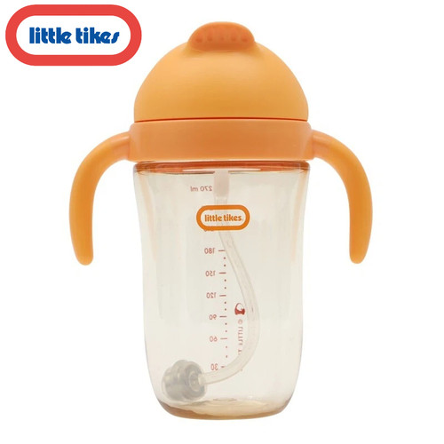 小泰克little tikes儿童水杯宝宝奶瓶PPSU可消毒防胀气耐摔带手柄