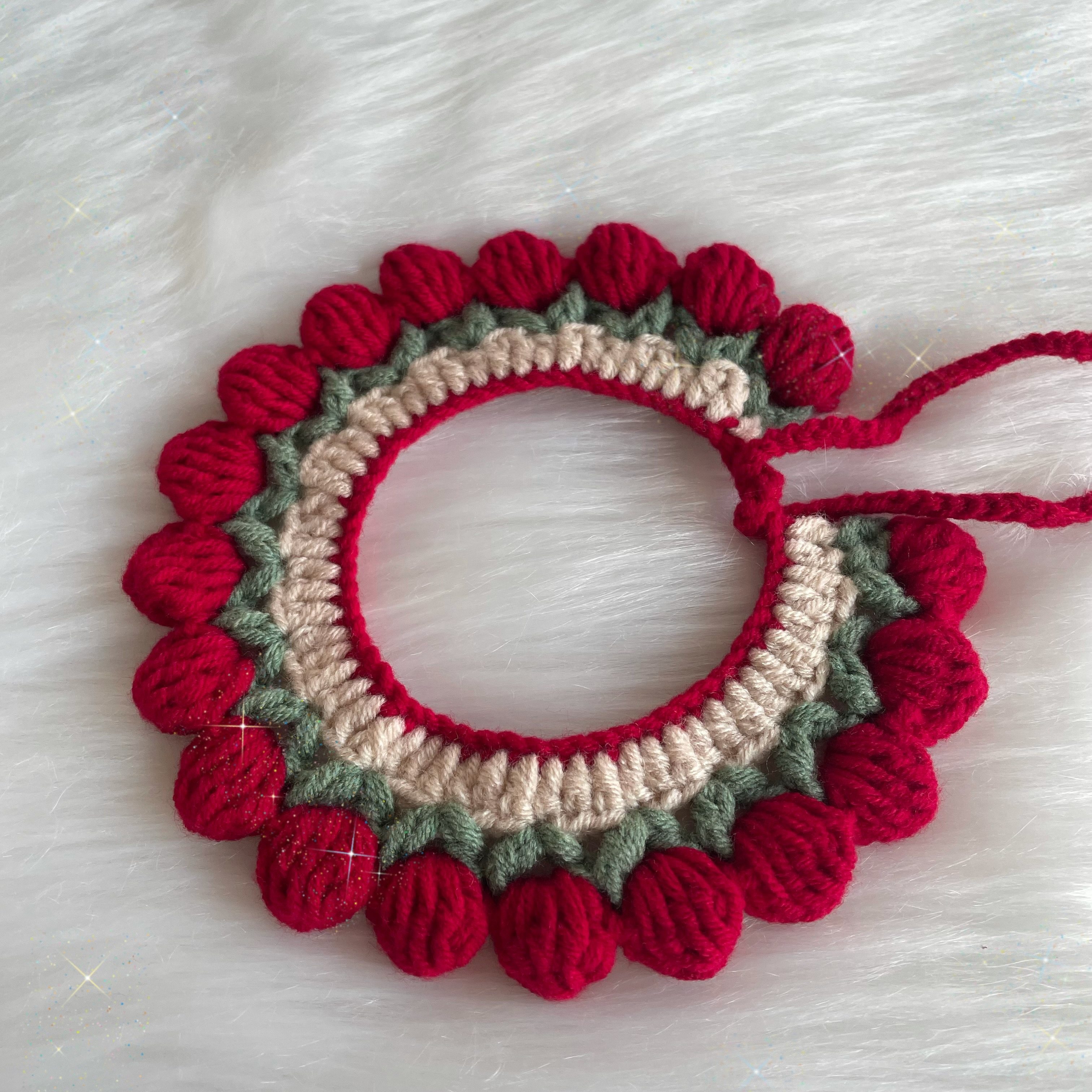 猫咪项圈针织脖圈可爱狗狗无声铃铛项链郁金香花边宠物围脖围巾,宠物/宠物食品及用品,项圈/肩带,淘宝优惠券,粉丝福利购,淘宝优惠卷