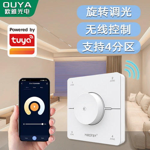 灯带调光，涂鸦APP，可分区
