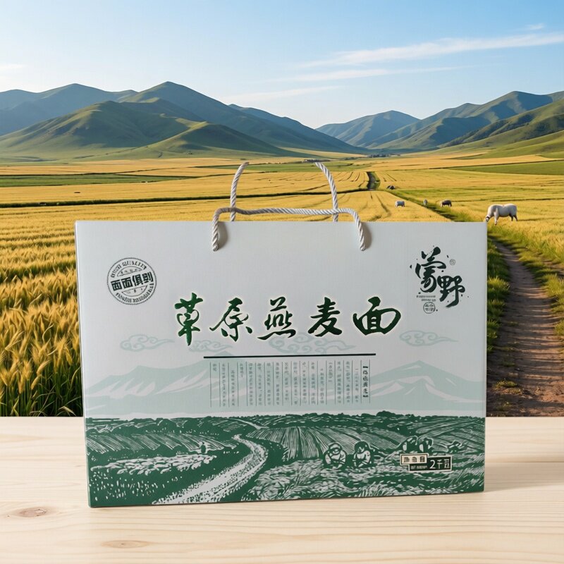 蒙野草原燕麦面无糖方便速食