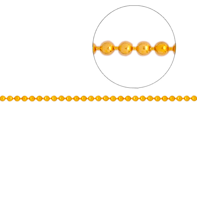 不锈钢钛钢闪圆珠链真空镀金不易掉色　项链手链脚链diy手工配件,饰品/流行首饰/时尚饰品新,链条,淘宝优惠券,粉丝福利购,淘宝优惠卷