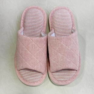 秋冬季新款男士家居家用室内棉布拖鞋夏男款防滑厚底棉麻艺拖鞋女