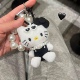 小香风kt猫挂件钥匙扣蝴蝶结珍珠女生包包毛绒挂件miu风挂饰礼物