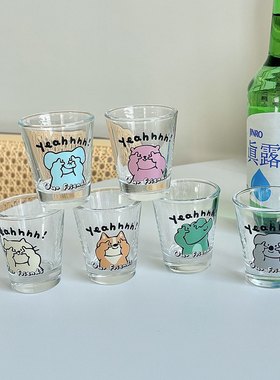 比耶迷你玻璃家用果汁