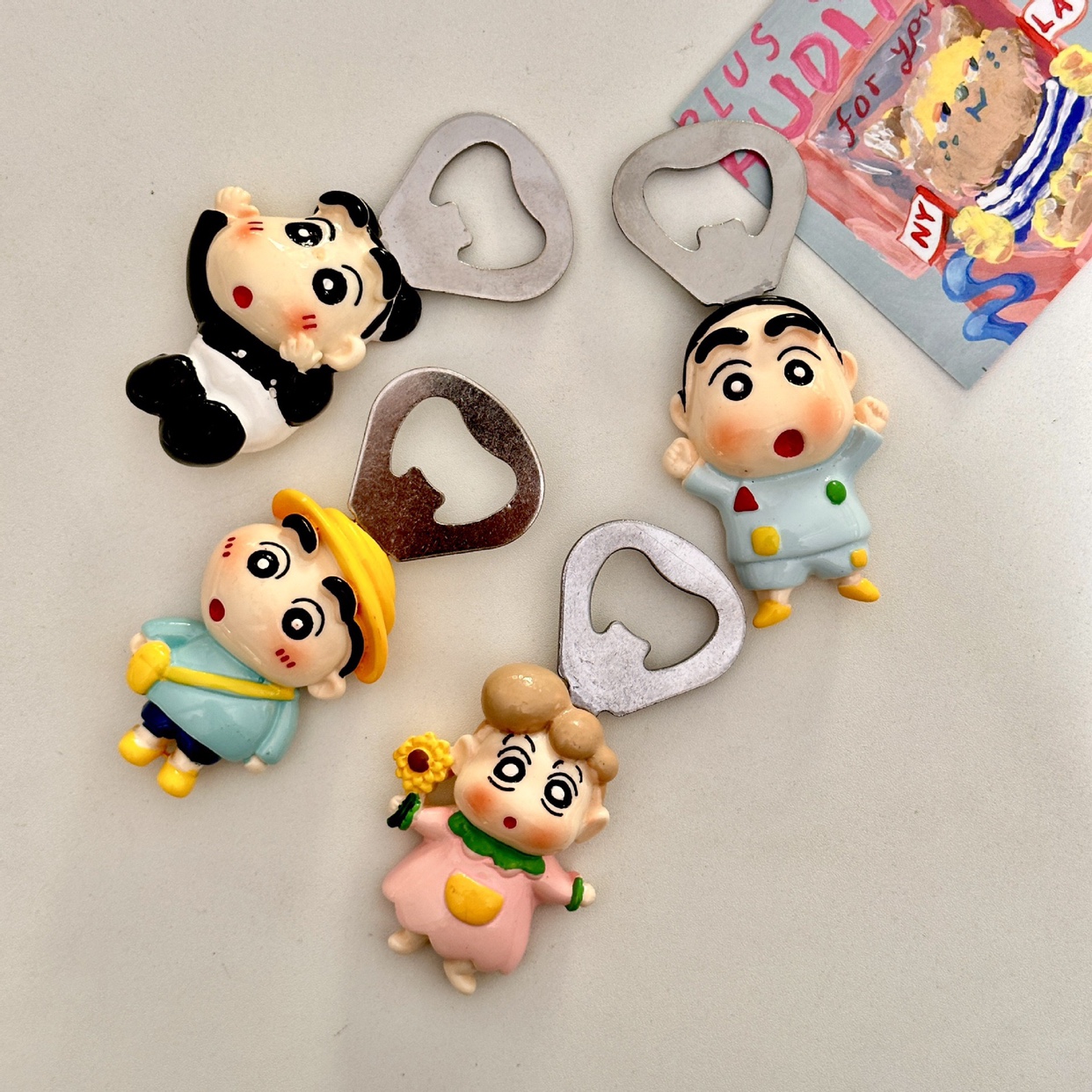 可爱小熊开瓶器冰箱贴