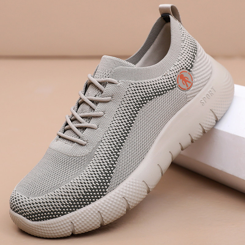 26年老北京布鞋男鞋春秋飞织网布透气运动休闲软底防滑情侣款厚底,流行男鞋,健步鞋,淘宝优惠券,粉丝福利购,淘宝优惠卷