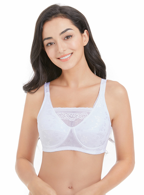 包邮 可以装硅胶假乳房义乳的文胸术后无钢圈义乳裹胸抺胸8103