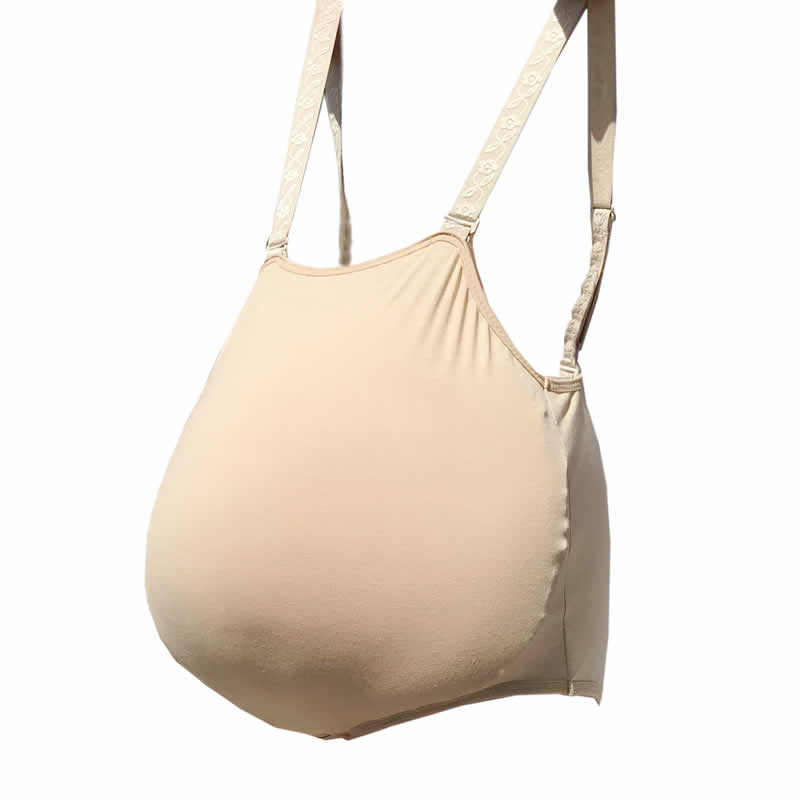 苾美孕妇布袋连裤道具海绵假肚子