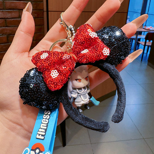 新款米奇发箍挂件女迷你发饰小搞怪可爱包包相机diy迷你发饰头饰