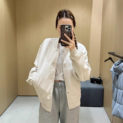 ALO新款女士棒球服短外套