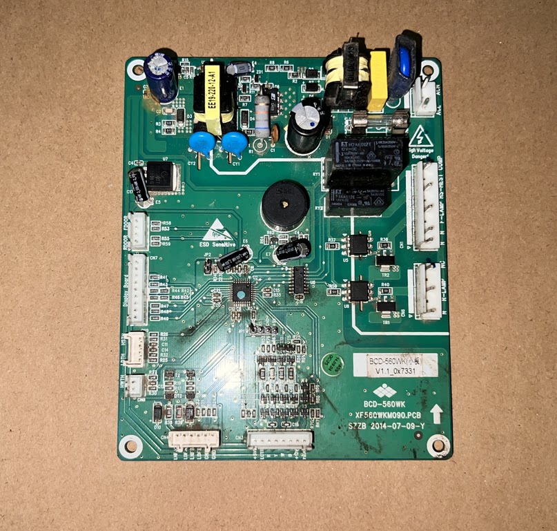 新飞BC-560WK冰箱主板