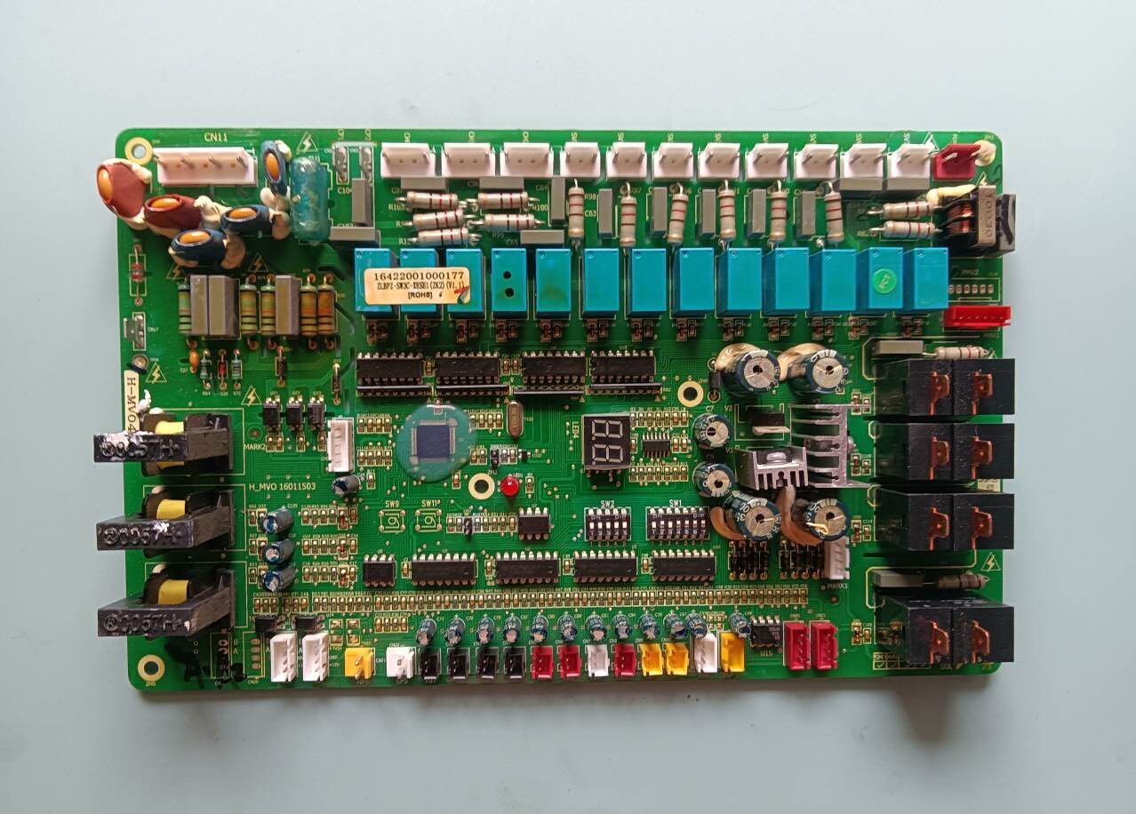 奥克斯中央空调电脑板16422001000177 ZLBPZ-3W3C-XESE1外机主板