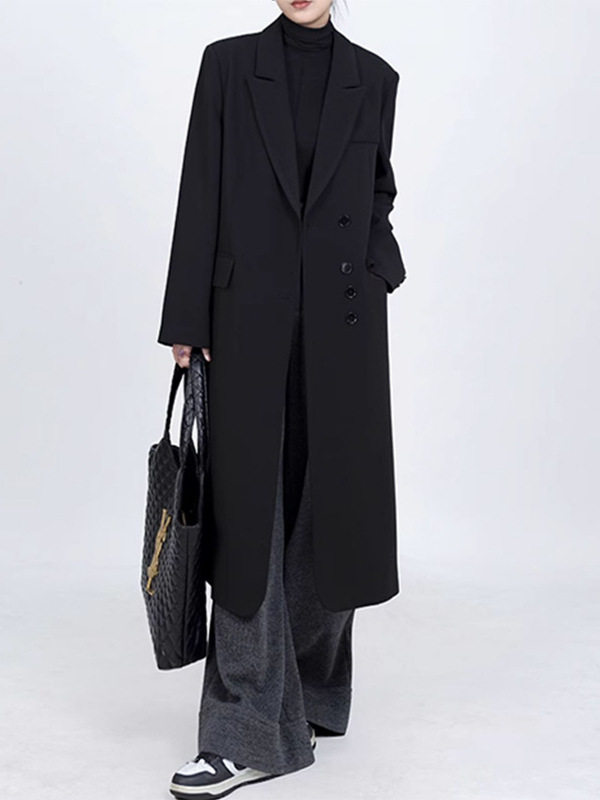 春秋胖mm大码女装宽松显瘦休闲正肩西装领风衣长款外套大衣潮,女装/女士精品,常规大码外套,淘宝优惠券,粉丝福利购,淘宝优惠卷