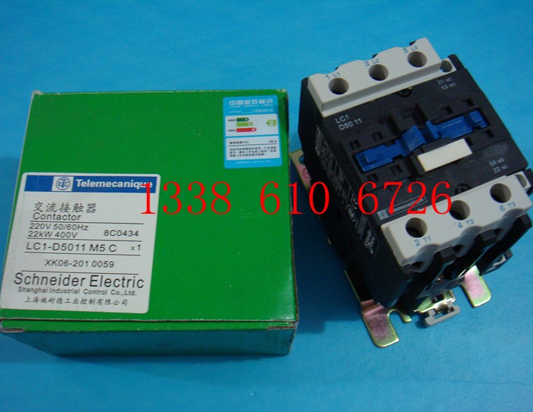 交流接触器 LC1-D5011 380V 220V  110V 36V 24V