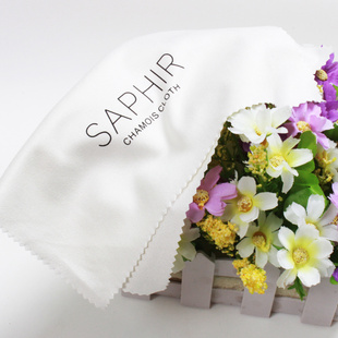 Saphir莎菲雅上油软布 皮鞋皮包擦油用 柔软不伤皮革擦鞋布抛光布