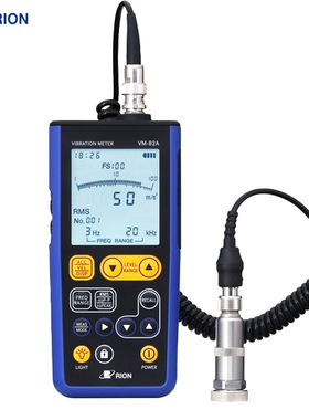 原装RION日本理音VM-82A手持式振动监测仪测振仪震动测量仪器