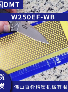 10寸双面金刚石磨刀石带底座W250EF-WB原装正品DMT磨刀石