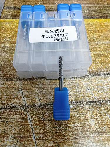 玉米粒刀PVC厚板、密度板MDF、亚克力（厚板开粗）雕刻机刀具