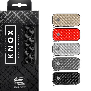 TARGET 探极飞镖收纳盒TAKOMA KNOX ABS 飞镖包硬盒子黑银灰红金