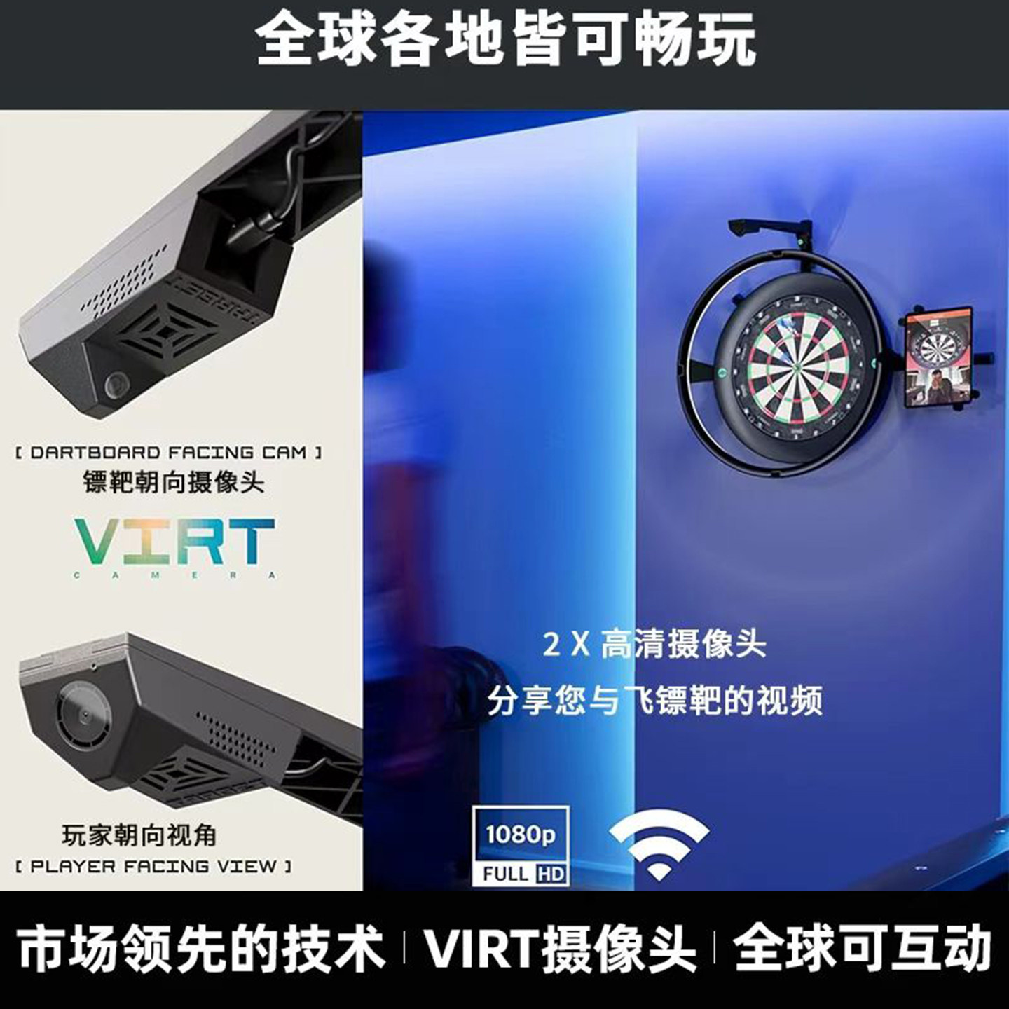 TARGET高清线上对战摄像头VIRT