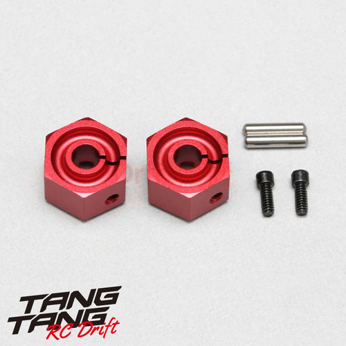 Y2-011CR8 YOKOMO YD-2 RC漂移车架用 8mm 金属结合器 红色 2个